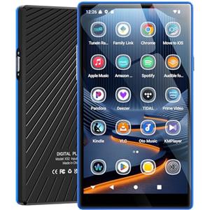 MECHEN 160GB Lettore MP3 con Spotify, 5 Pollici Lettore MP4 Android Bluetooth Wi-Fi, Controllo Parentale, Radio FM, Compatibile con Amazon Music Deezer Audible