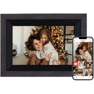 Rollei Cornice Digitale Rollei Smart Frame WiFi 105 10,1 Frameo Portafoto Digitale | 32GB IPS Touchscreen 1920 x 1200 Condivisione di Foto e Video Tramite l'app Frameo Cornice-Foto-Portafoto-Cornici-Digitali