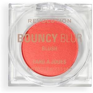 Revolution Beauty London Revolution Bouncy Blur Blush, make-up per guance e labbra, formula modulabile con effetto levigante, Coral Blur Burst, Vegan & Cruelty-Free