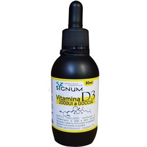 Sygnum Vitamina D3 - Integratore Alimentare 50ml per Ossa, Sistema Immunitario e Funzionalità Muscolare