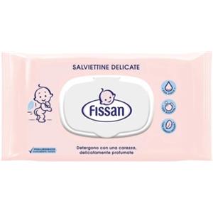 Fissan Salviettine Delicate 65 Pezzi - Morbido Tessuto con Ingredienti Benefici per la Pelle Sensibile dei Bambini