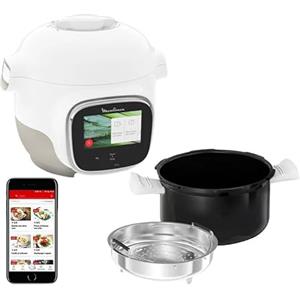 Moulinex Multicuiseur intelligent Moulinex Cookeo Touch WiFi Mini CE922110 900 W Blanc