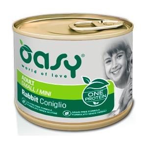 Oasy Monoproteico per Cane Adult Mini da 200gr Gusto Coniglio