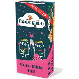 Asmodee Coco Rido Hot 2.0 - Gioco da Tavolo per Adulti, Black Humor, 3-10 Giocatori, 18 Anni