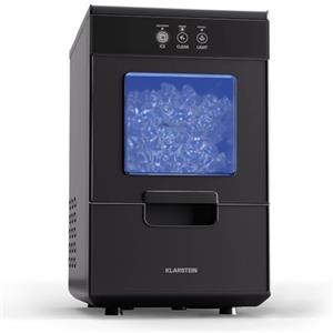 Klarstein - Macchina del ghiaccio per la casa, il campeggio & la ristorazione, mini macchina per nugget di ghiaccio, veloce, autopulizia, 25 kg/24 ore