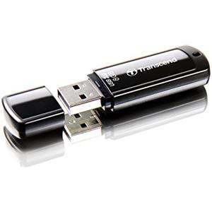 Transcend JetFlash 350 USB 2.0 da 8 GB, chiavetta USB portatile plug-and-play per PC/Mac/Laptop - TS8GJF350