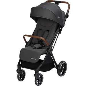 Bebeconfort Indra, Passeggino per Bambini 0-4 anni (22 kg), Chiusura Rapida Automatica, Passeggino Compatto Reclinabile, Sospensioni Integrate, Compatibile con Seggiolino Auto, Mineral Graphite