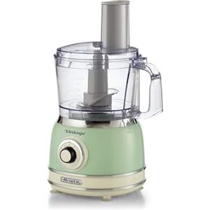 Ariete 1781 Robot da cucina Vintage, 1000W, Capacità 2,1L (utilizzabile 1,2L), Per preparazione impasti, Verde