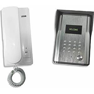 Generico Campanello Citofono 2 Fili Completo Di Pulsantiera Esterna Per Case E Ville