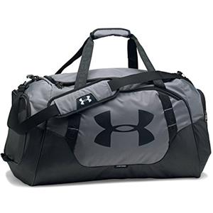 Under Armour Undeniable Duffle 3.0 MD Borsa, Unisex - Adulto, Grigio, OSFA