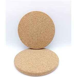 Iberia Kork-Untersetzer Sottopentola in sughero (circa) per padella, bicchieri, vasi, pattumiera, 20 cm