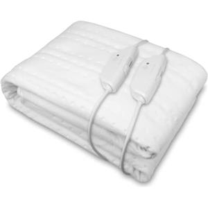 medisana HU 676 XXL Sottocoperta elettrica King Size con 2 elementi di comando, 150 x 160 cm, spegnimento automatico, con protezione da surriscaldamento, 4 impostazioni di temperatura, lavabile