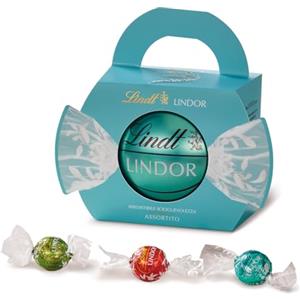Lindt LINDOR Maxi LINDOR Edizione Limitata Cioccolatini Assortiti gusti Pistacchio Latte Cocco, Confezione Regalo 200g