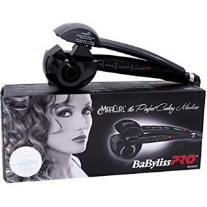 BaByliss BAB2665E Mira Curl Arricciacappelli Automatico, Rivestimento in Ceramica, Controllo della direzione del riccio, 3 Tempi di posa, 3 Temperature fino a 230°C, Nero