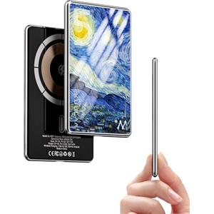 Kuulaa PowerBank Magsafe, Kuulaa Power Bank Wireless Magnetico 5000mAh Mini Caricabatterie Wireless Portatile con USB-C 20W Ricarica Rapida Powerbank per iPhone 16/15/14/13/12/Pro/Plus/Max Series