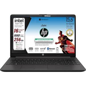 HP 250 G9 Computer portatile 39,6 cm (15.6") 1366 x 768 Pixel Intel N4500 16Gb DDR4-SDRAM 256Gb SSD Wi-Fi, Win 11, Libre Office preconfigurato 3 ANNI DI GARANZIA, include cybersaver 24 mesi