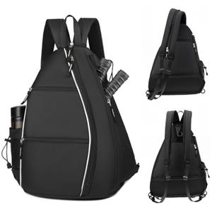 Zuxbolf Zaino da Tennis Unisex,Porta Racchetta Tennis con Scomparto,Zaino da Palestra per Laptop, Casual, Scuola, Sportivo