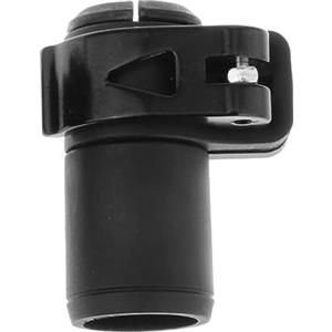 MagiDeal Blocco Bastoncini da Passeggio, Blocco Bastoncini da Arrampicata Sostituzione Rapida dello Strumento Portatile Durevole per, Fibbia Nera 18mm