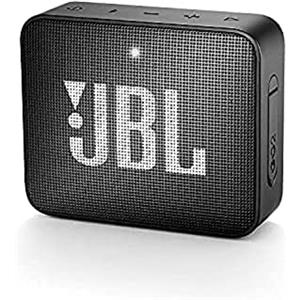 JBL GO 2 Speaker Bluetooth Portatile, Cassa Altoparlante Bluetooth Impermeabile IPX7, Con Microfono, Funzione di Noise Cancelling, fino a 5 Ore di Autonomia, Nero