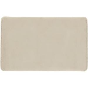 Gedy Tappeto da bagno Fuzzy 80x50cm Beige