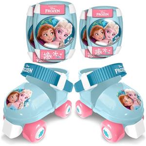 Stamp Combo Pattini a 4 ruote + Gomitiere Frozen 2