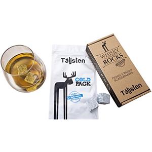 Täljsten Rocks - Pietre Naturali provenienti dalla Svezia, progettate per Raffreddare Whisky, Rum, Brandy