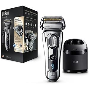 Braun Series 9 9296cc Rasoio Elettrico Barba a Lamina Wet&Dry da Uomo, Versione Vecchia