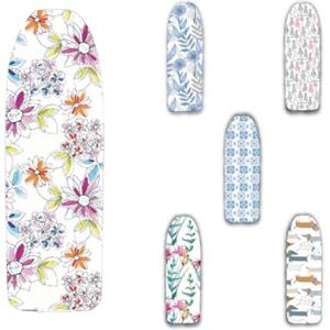 Ka' Mia - Copriasse per mobiletto Compatibile ASSE Foppapedretti con Elastico 116x65 cm consigliato per Assi Fino a 101x50 cm- Copriasse Ferro da Stiro (Ivanna Light)