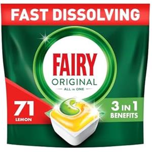 FAIRY Pastiglie Lavastoviglie Original All in One Limone, 71 pz