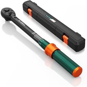 NADOKHI Chiave Dinamometrica 1/2, 20-220Nm, 72 Denti Cricchetto Reversibile Chiave Dinamometrica Auto, Precisione ± 3%, per Riparazione e Manutenzione di Moto, Auto, Camion