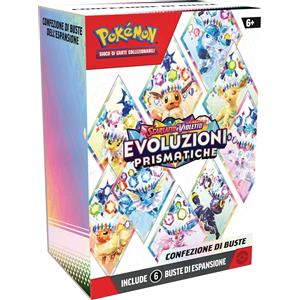 Pokémon Evoluzioni Prismatiche Bundle 6 Bustine Sigillato - Italiano