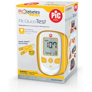 THERAS CONSUMER HEALTH srl Pic glucotest - Kit glucometro completo di accessori