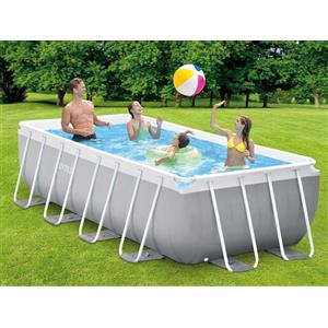 INTEX Piscina fuori terra INTEX 26792 PRISM Frame rettangolare 488 x 244 x H 107 CM