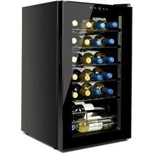 G3 Ferrari G90049 Cantinetta per Vino Riserva 24, 63 Litri, Display LED, Capacità 24 Bottiglie, Basso consumo Energetico, Termostato da 5°C a 18°C, Completa di Luce Interna e Ripiani