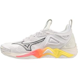 Mizuno Wave Momentum 3 Women's Volleyball Shoe, Scarpe da pallavolo Donna, SNW Wht-Alto Contro Pnk, 42 EU