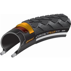 Continental Contact Plus Reflex - Pneumatico Unisex Adulto 28x1.50 40-622 con Protezione Antiforatura e Strisce Riflettenti