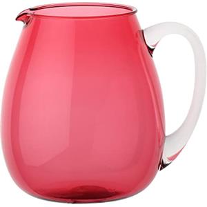 La Porcellana Bianca Brocca Color Life Strawberry 2,50 Lt in Acrilico - Design Moderno e Funzionale