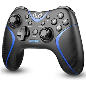 GRTLPOK Cehensy Controller per Switch/Oled/Lite,Controller Switch con 6-Axis Gyro,Doppia Vibrazione,Turbo e Screenshot,Wireless Pro per Joystick Gamepad