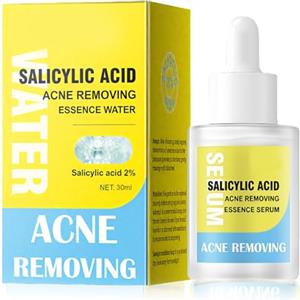 halercay 30ml Siero Anti Acne per Viso,Adatto a Tutti i Tipi di Pelle, Aiuta a Ridurre Brufoli e Imperfezioni, Con Contagocce di Precisione, Ideale per Uso Giorno e Notte