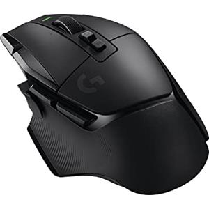 Logitech G G502 X LIGHTSPEED Mouse Gaming Wireless - Mouse Ottico con Switch Ottico-Meccanici Ibridi LIGHTFORCE, Sensore per Gaming HERO 25K, Compatibile con PC - macOS/Windows - Nero