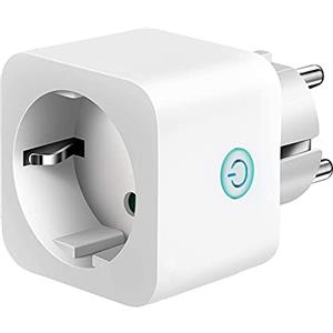 EXTRASTAR Intelligente WiFi Smart Mini Plug Spina Compatibile con Google Home/Amazon Alexa/IFTTT,TECKIN Controllo Remoto Funzione di Temporizzazione Presa Wireless per iOS