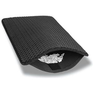 Adiwo Tappetino Lettiera Gatto, 45 x 30 cm Tappetino per Lettiera Gatti Impermeabile Doppio Strato, Grandi Fori Tappetino Gatto Lettiera, Design a Nido d'Ape, Antiscivolo e Facile da Pulire