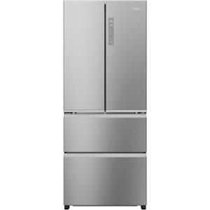 Haier HFR3718ENM - Frigorifero americano, 402 litri, No Frost, colore Inox, Classe energetica E