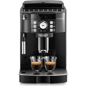 De Longhi Magnifica S Macchina Caffè Automatica Espresso con Macinacaffè ed Erogatore di Vapore Caffè in Grani colore Nero ECAM 21.110.B