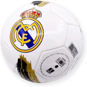 Real Madrid R ROGER'S Pallone Real Madrid Escudo Colore - Dimensione 5