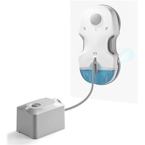 HUTT S7 Plus Robot lavavetri Finestre con Batteria Rimovibile (Circa 60 Min di Pulizia) 5500Pa, Dual Drive Fluttuante 3D，Lava Vetri Elettrico Auto Spruzzo, Serbatoio 80ml, Robot Pulisci Vetri, Valigia