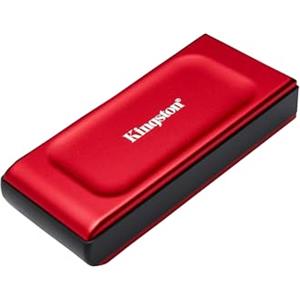 Kingston XS1000 1TB SSD Hard Disk Esterno USB 3.2 1050MB/s Backup PC MAC Android Rosso