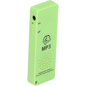 Annadue Lettore MP3 Multifunzionale Portatile, Lettore Musicale Digitale Supporta Scheda di Memoria da 64 GB Registratore Vocale per Sport, per Auricolari Intrattenimento, per Studenti(Verde)