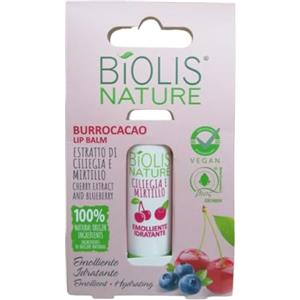 Biolis Burrocacao Emolliente Idratante con Estratto di Ciliegia e Mirtillo, 5,5 ml