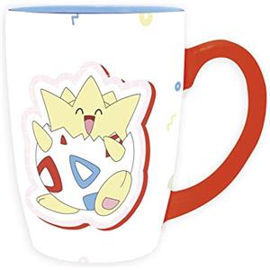 ABYstyle - Tazza Pokémon Togepi in Ceramica 400 ml, Lavabile in Lavastoviglie e Adatta al Microonde